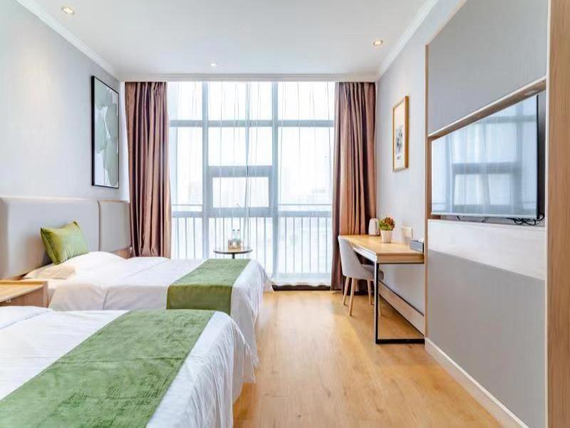 Greentree Inn Anhui Hefei West Changjiang Road Fengle Building Express Hotel Exterior foto