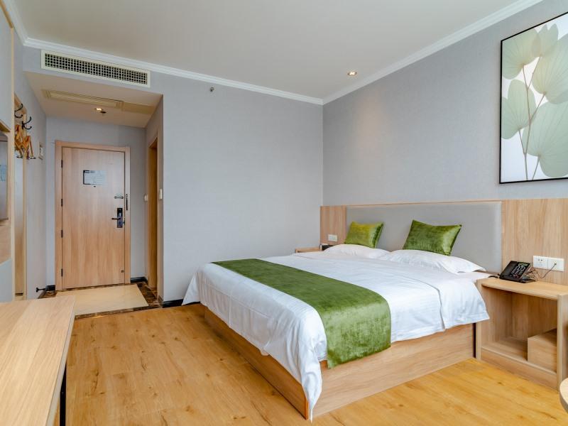 Greentree Inn Anhui Hefei West Changjiang Road Fengle Building Express Hotel Exterior foto