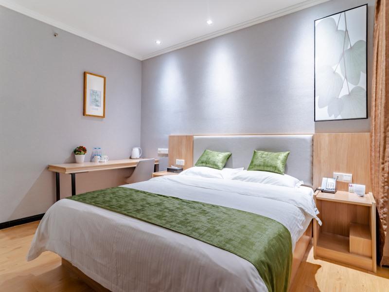 Greentree Inn Anhui Hefei West Changjiang Road Fengle Building Express Hotel Exterior foto