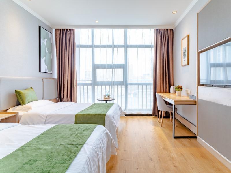 Greentree Inn Anhui Hefei West Changjiang Road Fengle Building Express Hotel Exterior foto